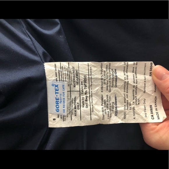 Vintage Blue Goretex Jacket - Picture 5 of 5